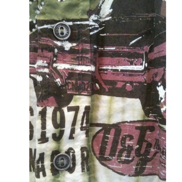 DOLCE AND GABBANA Mens RETRO RARE Shirt Top L D&G - Picture 4 of 7